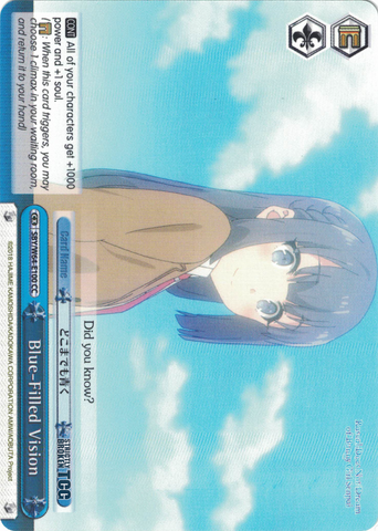 SBY/W64-E100 Blue-Filled Vision - Rascal Does Not Dream of Bunny Girl Senpai English Weiss Schwarz Trading Card Game