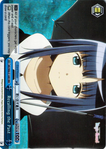 MR/W80-E100R Recalling the Past (Foil) - TV Anime "Magia Record: Puella Magi Madoka Magica Side Story" English Weiss Schwarz Trading Card Game