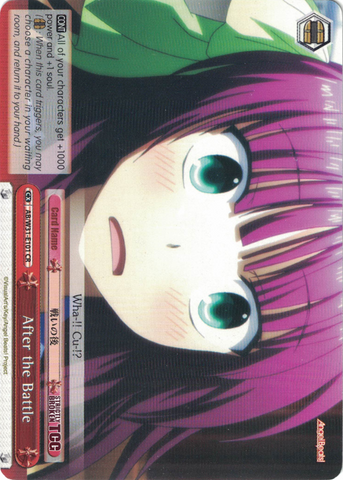 AB/W31-E101 After the Battle - Angel Beats! Re:Edit English Weiss Schwarz Trading Card Game