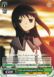 MM/W17-E101 Battle with Walpurgisnacht, Homura - Puella Magi Madoka Magica English Weiss Schwarz Trading Card Game