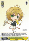 CCS/WX01-101 Mini Sakura: School Uniform - Cardcaptor Sakura English Weiss Schwarz Trading Card Game