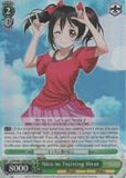 LL/EN-W01-056R Nico in Training Wear (Foil) - Love Live! DX English Weiss Schwarz Trading Card Game