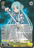 SAO/S47-E102 Attack in Waves, Asuna - Sword Art Online Re: Edit English Weiss Schwarz Trading Card Game