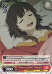 KS/W76-E102 "Mattress at Home" Megumin - KONOSUBA -God’s blessing on this wonderful world! Legend of Crimson English Weiss Schwarz Trading Card Game