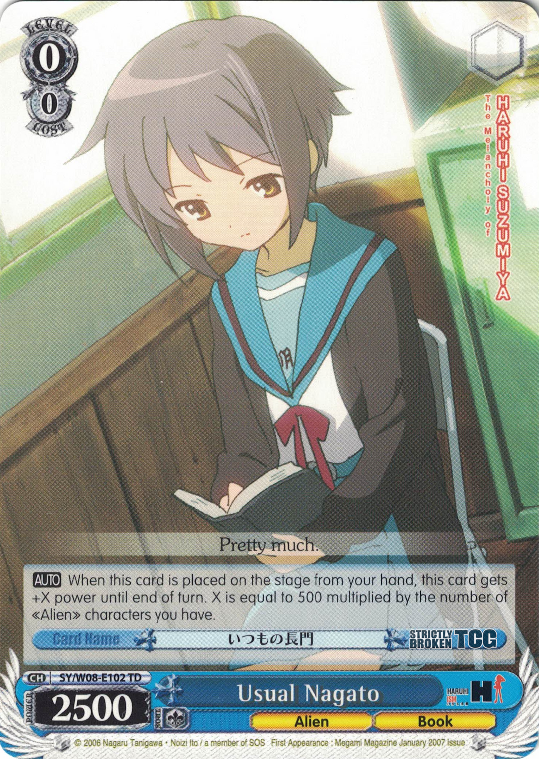 The Melancholy of Haruhi Suzumiya Trial Deck – Strictly