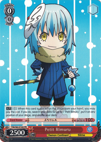 TSK/S82-E102 Petit Rimuru - That Time I Got Reincarnated as a Slime Vol. 2 English Weiss Schwarz Trading Card Game