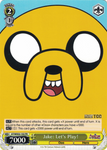 AT/WX02-102 Jake: Let's Play! - Adventure Time English Weiss Schwarz Trading Card Game