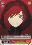 RWBY/WX03-102 Ruby: Team RWBY - RWBY English Weiss Schwarz Trading Card Game