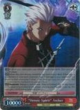 FS/S34-E053R Heroic Spirit Archer (Foil) - Fate/Stay Night Unlimited Blade Works Vol.1 English Weiss Schwarz Trading Card Game