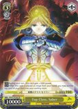 FZ/S17-E103 Top Class, Saber - Fate/Zero Trial Deck English Weiss Schwarz Trading Card Game