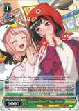 BD/W63-E103 "Octopus Towel" Ran Mitake - Bang Dream Girls Band Party! Vol.2 English Weiss Schwarz Trading Card Game