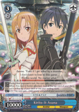 SAO/S20-E104 Kirito & Asuna - Sword Art Online Trial Deck English Weiss Schwarz Trading Card Game