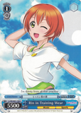 LL/EN-W01-104 Rin in Training Wear - Love Live! DX English Weiss Schwarz Trading Card Game