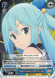 KS/W76-E104 "Magical Academy Field Trip" Aqua - KONOSUBA -God’s blessing on this wonderful world! Legend of Crimson English Weiss Schwarz Trading Card Game