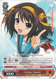 SY/W08-E104 Curious Haruhi - The Melancholy of Haruhi Suzumiya English Weiss Schwarz Trading Card Game