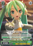 PD/S22-E104b Hatsune Miku"Heartbeat" - Hatsune Miku -Project DIVA- ƒ Trial Deck English Weiss Schwarz Trading Card Game