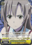 SAO/S20-E105 Asuna Enters the Underground Dungeon - Sword Art Online Trial Deck English Weiss Schwarz Trading Card Game