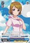 LL/EN-W01-106 Hanayo in Training Wear - Love Live! DX English Weiss Schwarz Trading Card Game