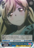 BD/W47-E108	Yesterday's Events, Arisa - Bang Dream Vol.1 English Weiss Schwarz Trading Card Game