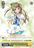 LL/W24-E108 "Wonderful Rush" Kotori Minami - Love Live! Trial Deck English Weiss Schwarz Trading Card Game