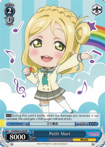 LSS/W45-E109 Petit Mari - Love Live! Sunshine!! English Weiss Schwarz Trading Card Game