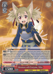 SAO/S47-E109 Adventure with Everyone, Silica - Sword Art Online Re: Edit English Weiss Schwarz Trading Card Game