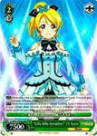 LL/W34-E005R “KiRa-KiRa Sensation!” Eli Ayase (Foil) - Love Live! Vol.2 English Weiss Schwarz Trading Card Game