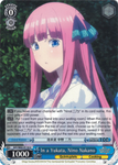 5HY/W83-E116 In a Yukata, Nino Nakano - The Quintessential Quintuplets English Weiss Schwarz Trading Card Game