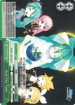 PD/S22-E118 God-Tier Tune - Hatsune Miku -Project DIVA- ƒ English Weiss Schwarz Trading Card Game