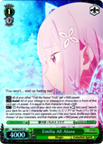 RZ/SE35-E11 Emilia All Alone (Foil) - Re:ZERO -Starting Life in Another World- The Frozen Bond English Weiss Schwarz Trading Card Game