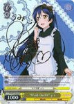 LL/EN-W02-E001dμR “Maid Outfit” μ's (Foil) - Love Live! DX Vol.2 English Weiss Schwarz Trading Card Game