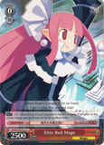 DG/EN-S03-E121 Elite Red Mage - Disgaea English Weiss Schwarz Trading Card Game