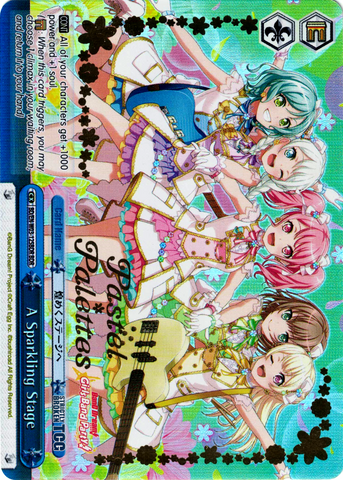 BD/EN-W03-125BDR A Sparkling Stage (Foil) - Bang Dream Girls Band Party! MULTI LIVE English Weiss Schwarz Trading Card Game