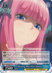 5HY/W83-E127 Sleeping Pills, Nino Nakano - The Quintessential Quintuplets English Weiss Schwarz Trading Card Game
