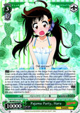 NK/WE22-E12 Pajama Party, Haru (Foil) - NISEKOI -False Love- Extra Booster English Weiss Schwarz Trading Card Game