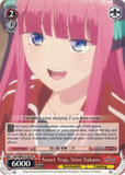 5HY/W83-E138 Sweet Trap, Nino Nakano - The Quintessential Quintuplets English Weiss Schwarz Trading Card Game