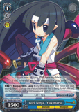 DG/EN-S03-E144 Girl Ninja, Yukimaru - Disgaea English Weiss Schwarz Trading Card Game