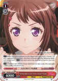 BD/WE35-E15 Setting Sights on the Contest, Kasumi Toyama - Bang Dream! Poppin' Party X Roselia Extra Booster Weiss Schwarz English Trading Card Game