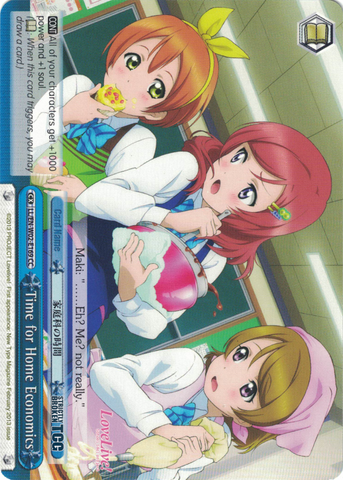 LL/EN-W02-E169 Time for Home Economics - Love Live! DX Vol.2 English Weiss Schwarz Trading Card Game