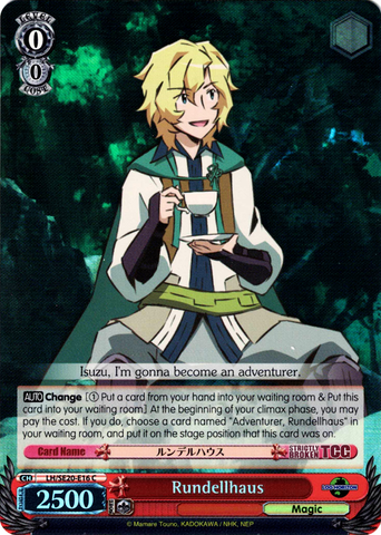 LH/SE20-E16 Rundellhaus (Foil) - LOG HORIZON Extra Booster English Weiss Schwarz Trading Card Game