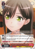 BD/WE35-E17 Setting Sights on the Contest, Tae Hanazono - Bang Dream! Poppin' Party X Roselia Extra Booster Weiss Schwarz English Trading Card Game