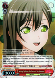 BD/WE35-E17 Setting Sights on the Contest, Tae Hanazono (Foil) - Bang Dream! Poppin' Party X Roselia Extra Booster Weiss Schwarz English Trading Card Game