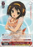 SY/WE09-E17 Swimsuit Haruhi - The Melancholy of Haruhi Suzumiya Extra Booster English Weiss Schwarz Trading Card Game