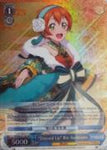 LL/EN-W02-E126R “Dressed Up” Rin Hoshizora (Foil) - Love Live! DX Vol.2 English Weiss Schwarz Trading Card Game