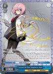 FGO/S75-E076SP Towards the Final Singularity, Mash (Foil) - Fate/Grand Order Absolute Demonic Front: Babylonia Weiss Schwarz Trading Card Game