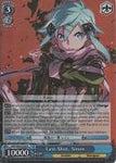 SAO/SE23-E24 Last Shot, Sinon (Foil) - Sword Art Online II Extra Booster English Weiss Schwarz Trading Card Game