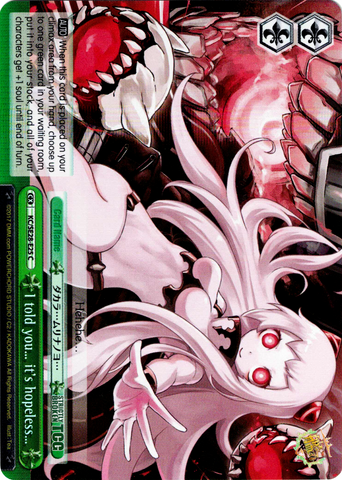 KC/SE28-E25 I told you… it's hopeless… (Foil) - Kancolle Extra Booster English Weiss Schwarz Trading Card Game