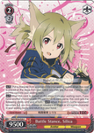 SAO/SE26-E26 Battle Stance, Silica - Sword Art Online Ⅱ Vol.2 Extra Booster English Weiss Schwarz Trading Card Game