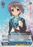 SY/WE09-E26 Flower Viewing, Nagato - The Melancholy of Haruhi Suzumiya Extra Booster English Weiss Schwarz Trading Card Game