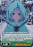 RZ/SE35-E26 Visiting the Village, Emilia - Re:ZERO -Starting Life in Another World- The Frozen Bond English Weiss Schwarz Trading Card Game